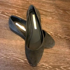 Audrey Brooke leather and suede flats size 7.5